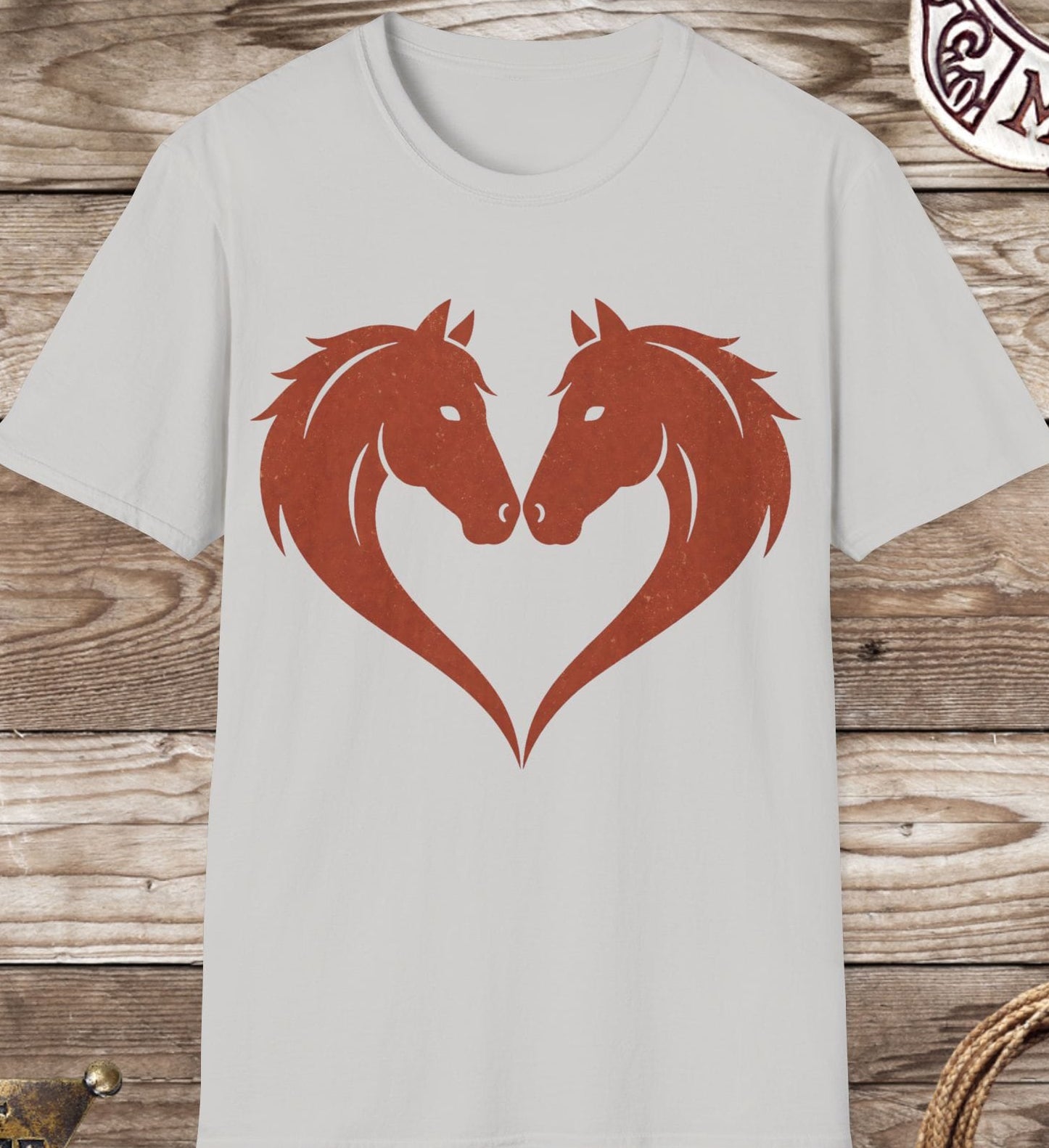 Horse Love Heart T-Shirt