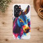 Color Splash Donkey Phone Case