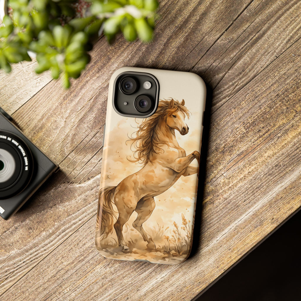 Horse Rearing Tough Phone Case