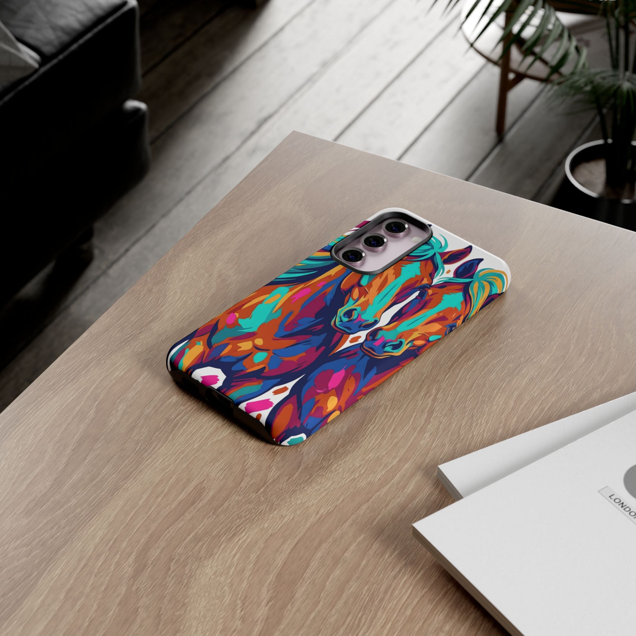 Vibrant Pop Art Equine Phone Case