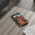 Mountain and Wolf -Phone Case