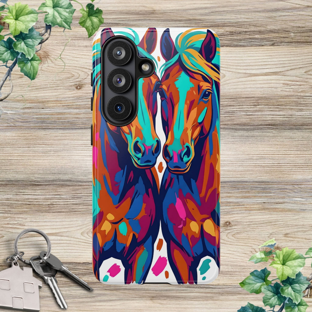 Vibrant Pop Art Equine Phone Case
