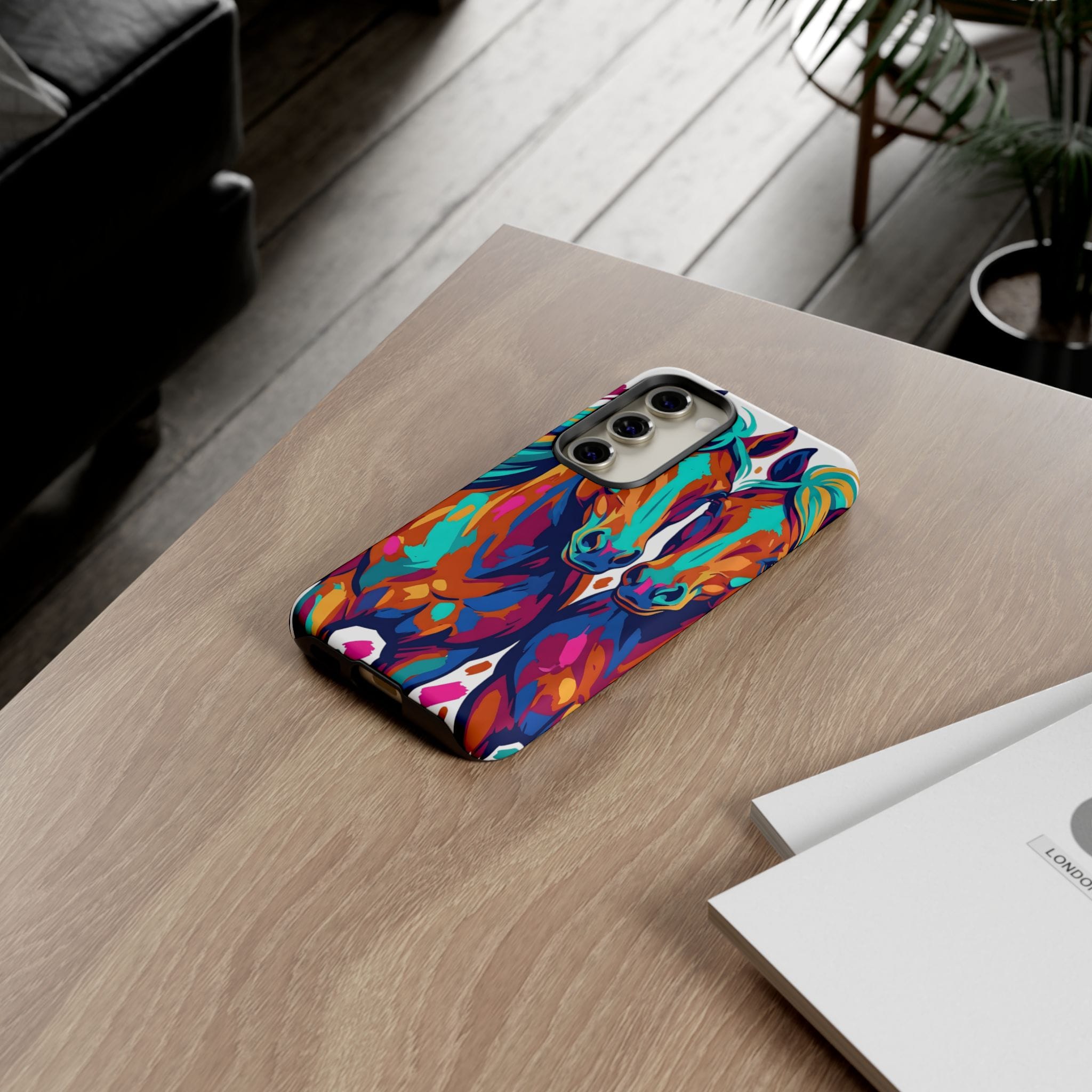 Vibrant Pop Art Equine Phone Case