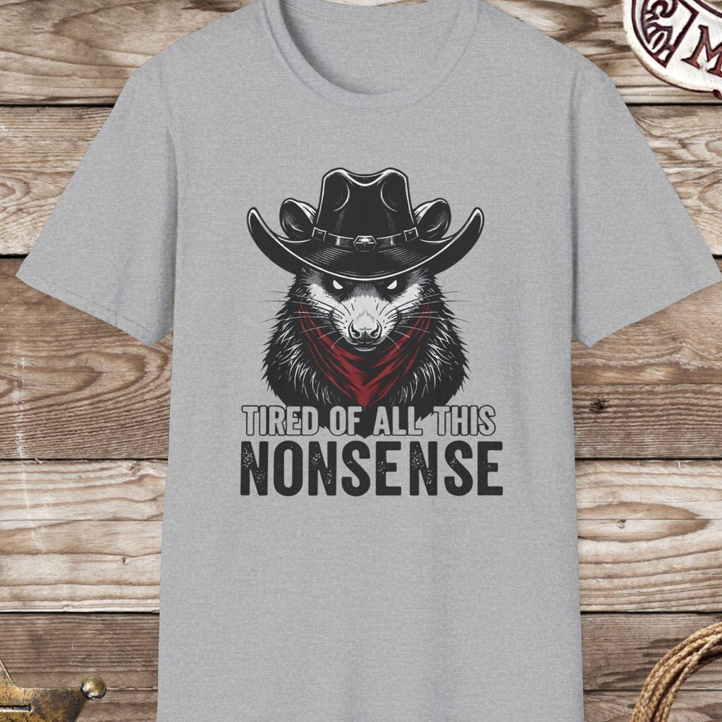 "Tired of All This Nonsense" Raccoon  T-Shirt
