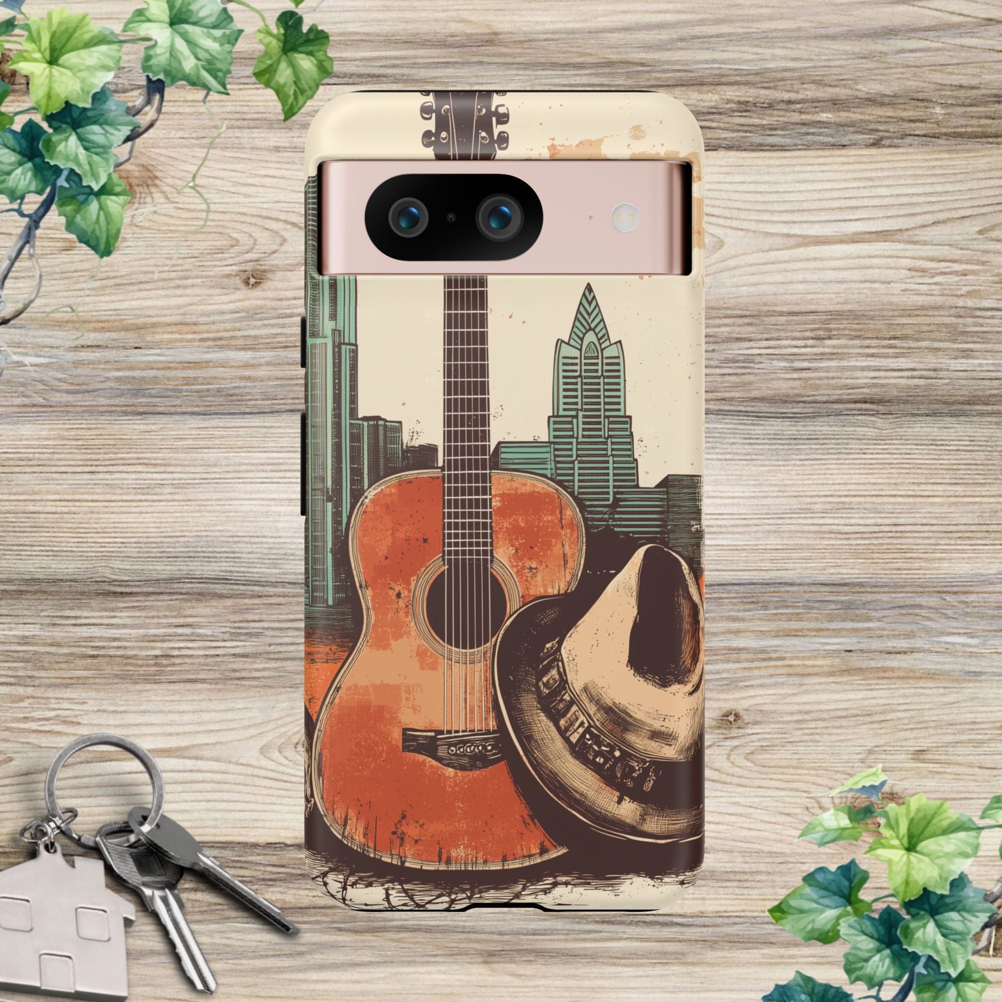 Honky Tonk Skyline - Phone Cases