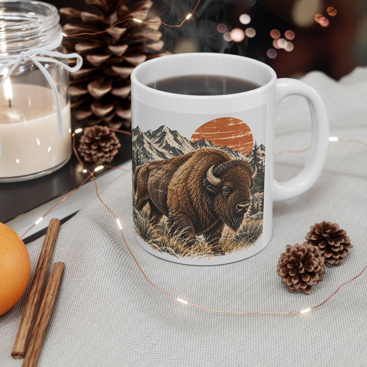 Bison Coffee Mug
