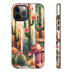 Southwestern Floral Cactus -Tough Case