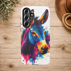 Color Splash Donkey Phone Case