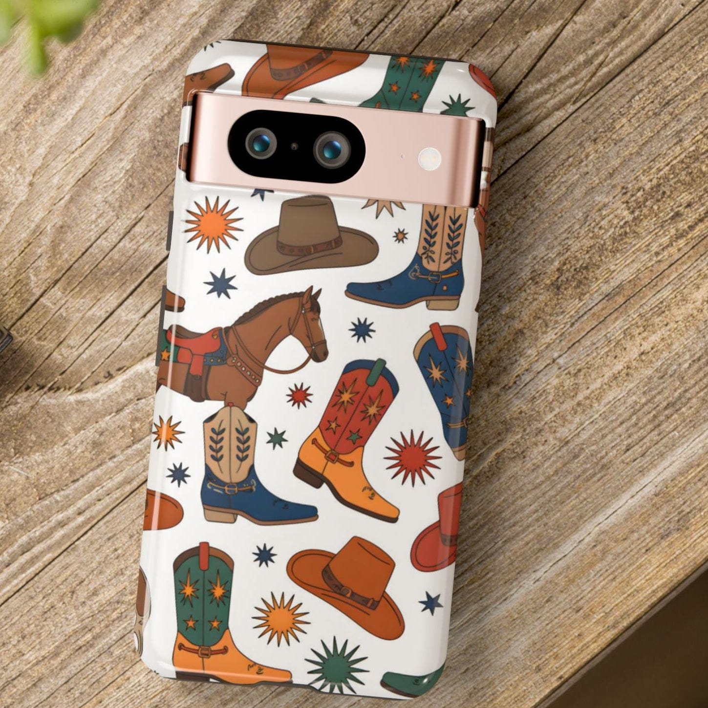 Cowboy Boots, Hats & Horses Phone Case