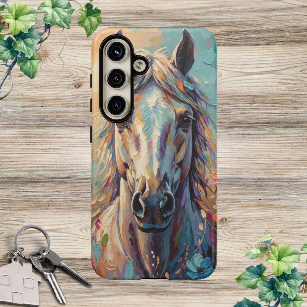 Blooming Spirit Horse Phone Case