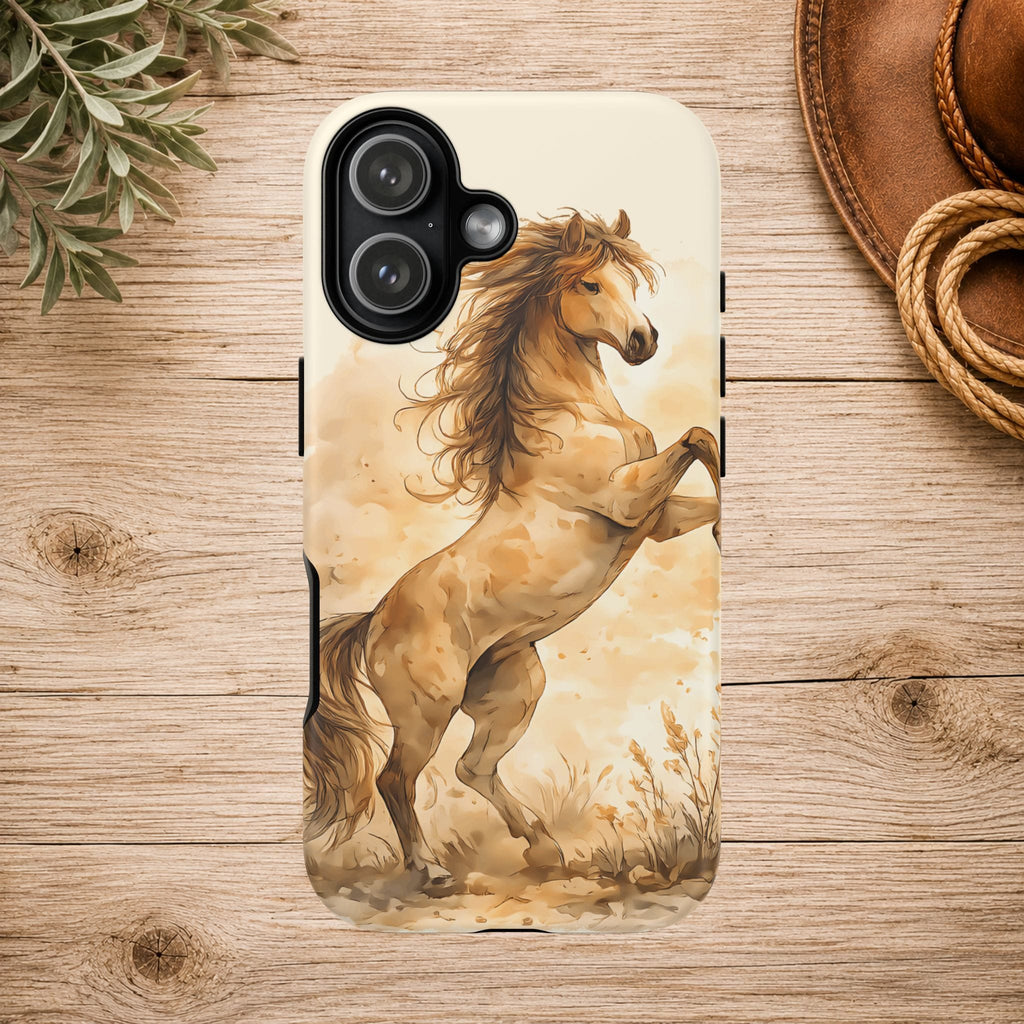 Horse Rearing Tough Phone Case