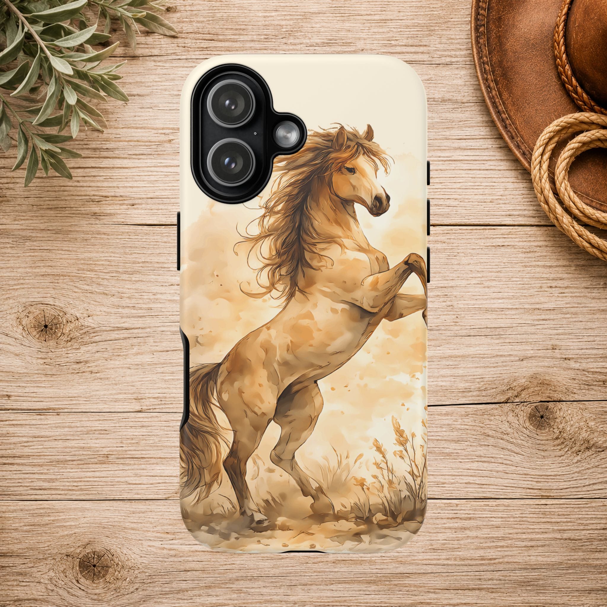 Horse Rearing Tough Phone Case