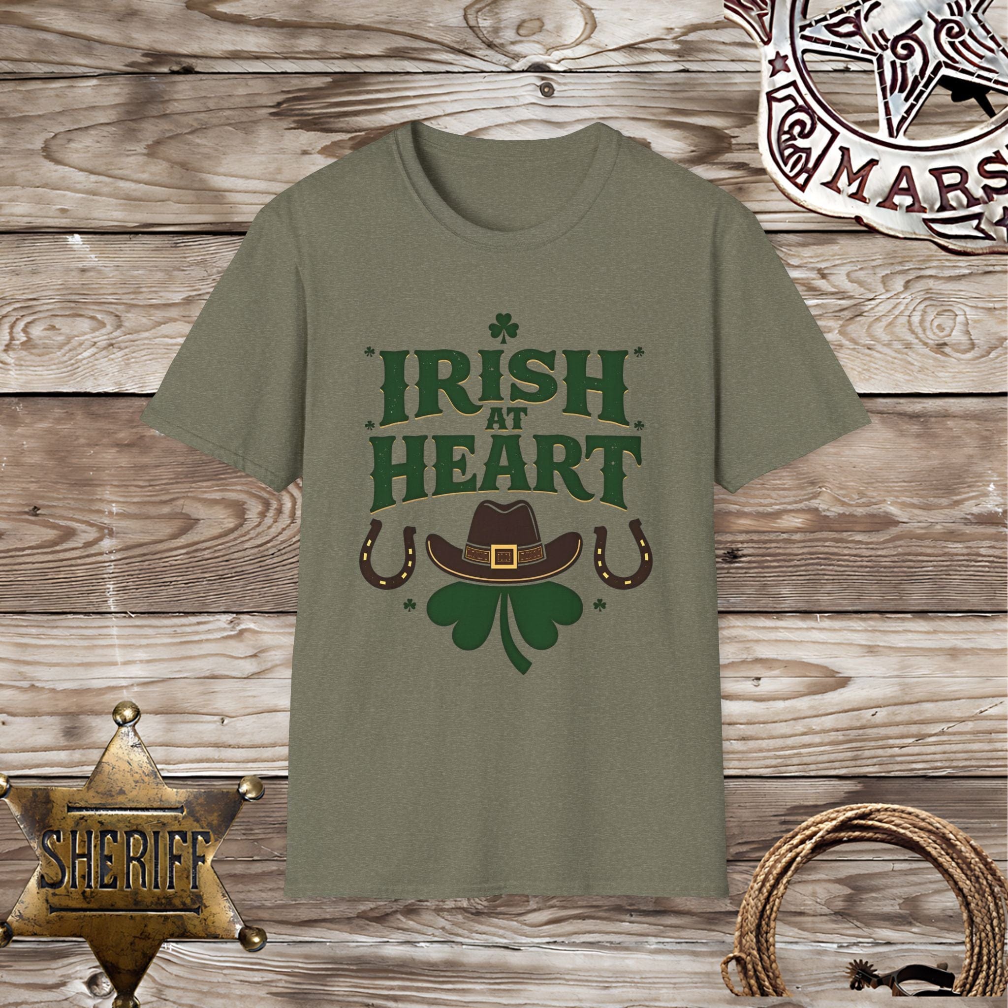 Irish at Heart-T-Shirt