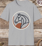 Horse Head Graphic T‑Shirt