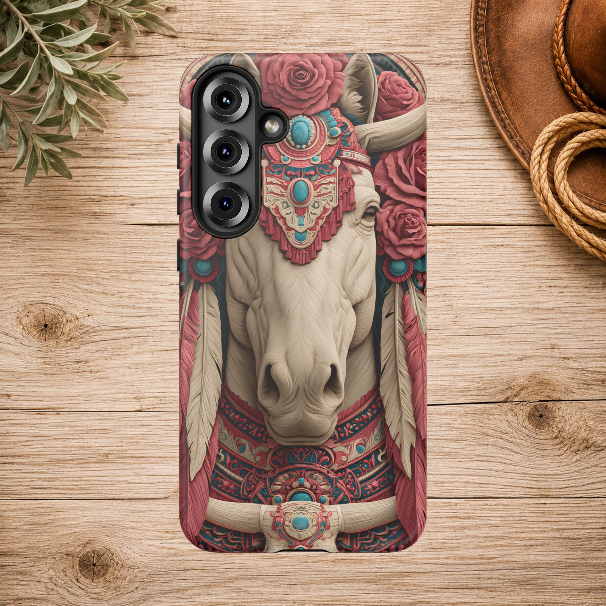 Boho Bull Phone Case