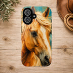Golden Spirit Horse Phone Case