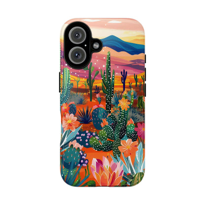 Colorful Cactus Phone Case