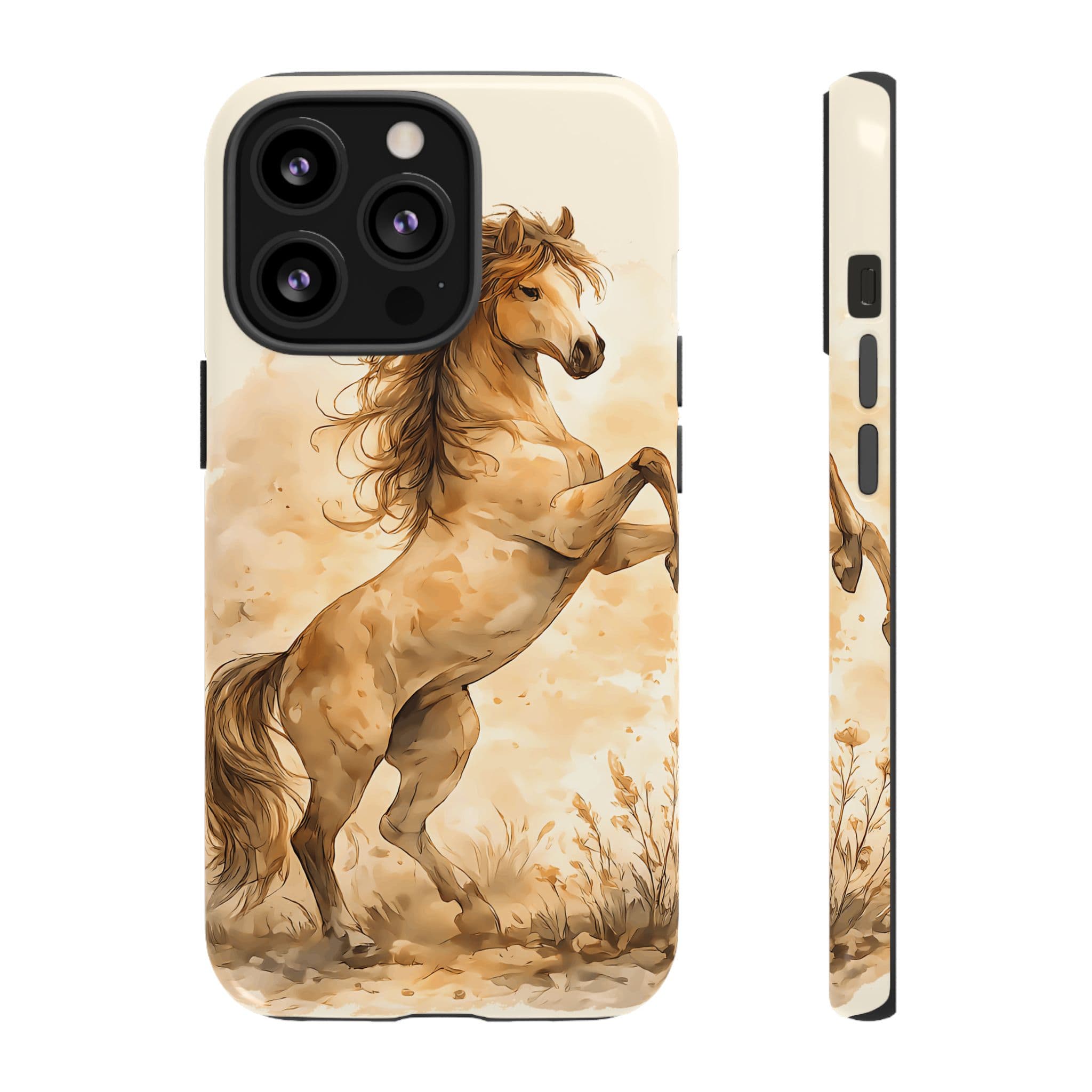 Horse Rearing Tough Phone Case