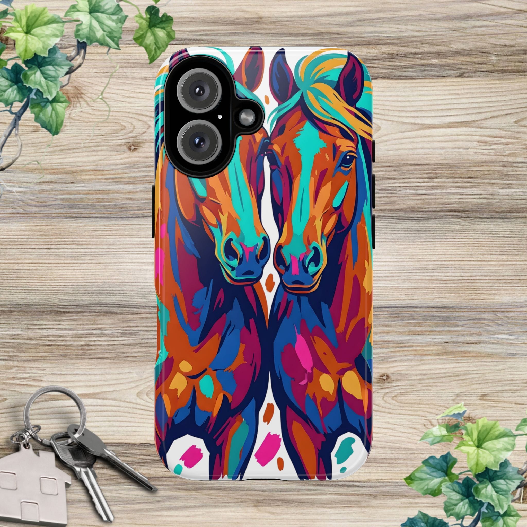 Vibrant Pop Art Equine Phone Case