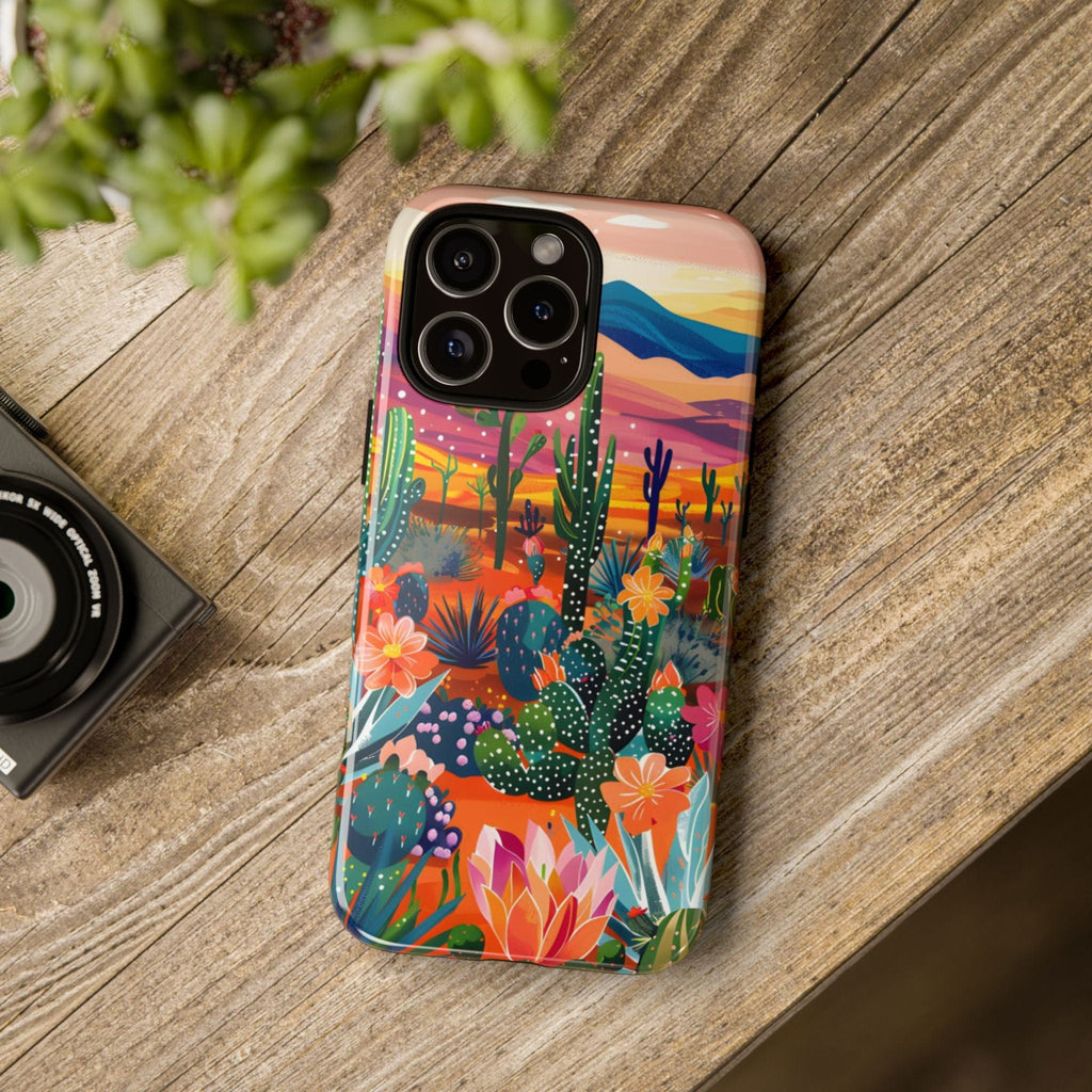 Colorful Cactus Phone Case