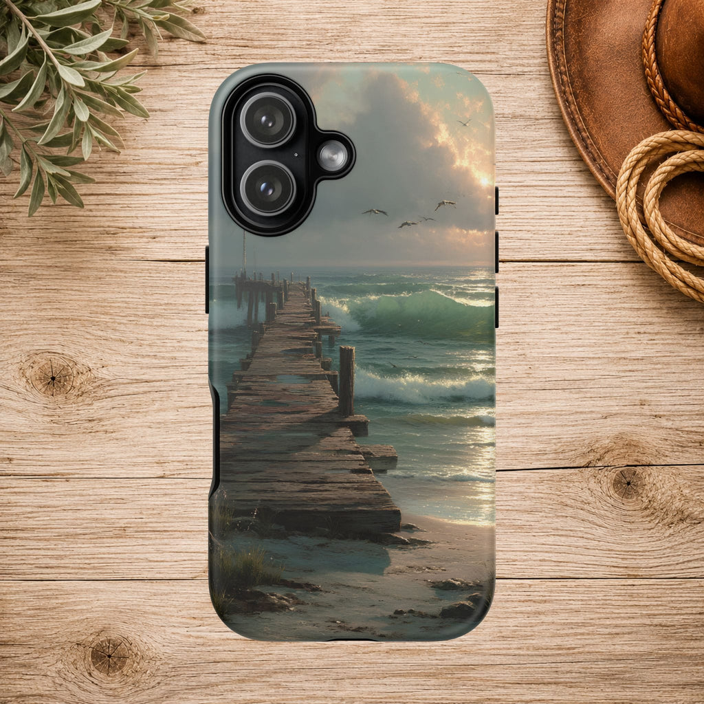 Wooden  Seaside Pier Phone Case