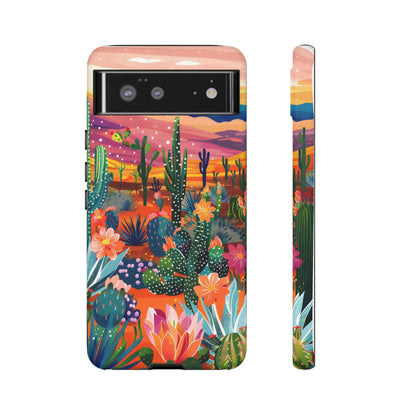 Colorful Cactus Phone Case