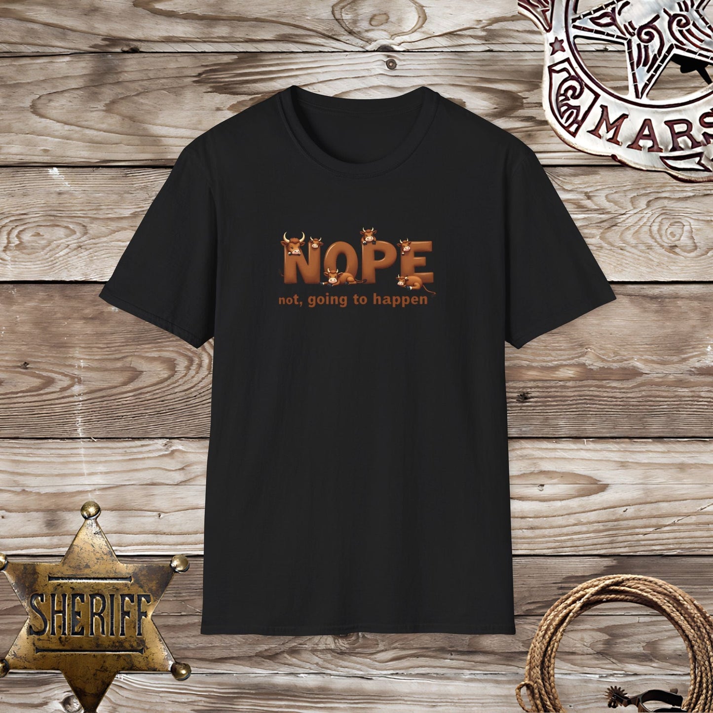 Softstyle Unisex T-Shirt- NOPE