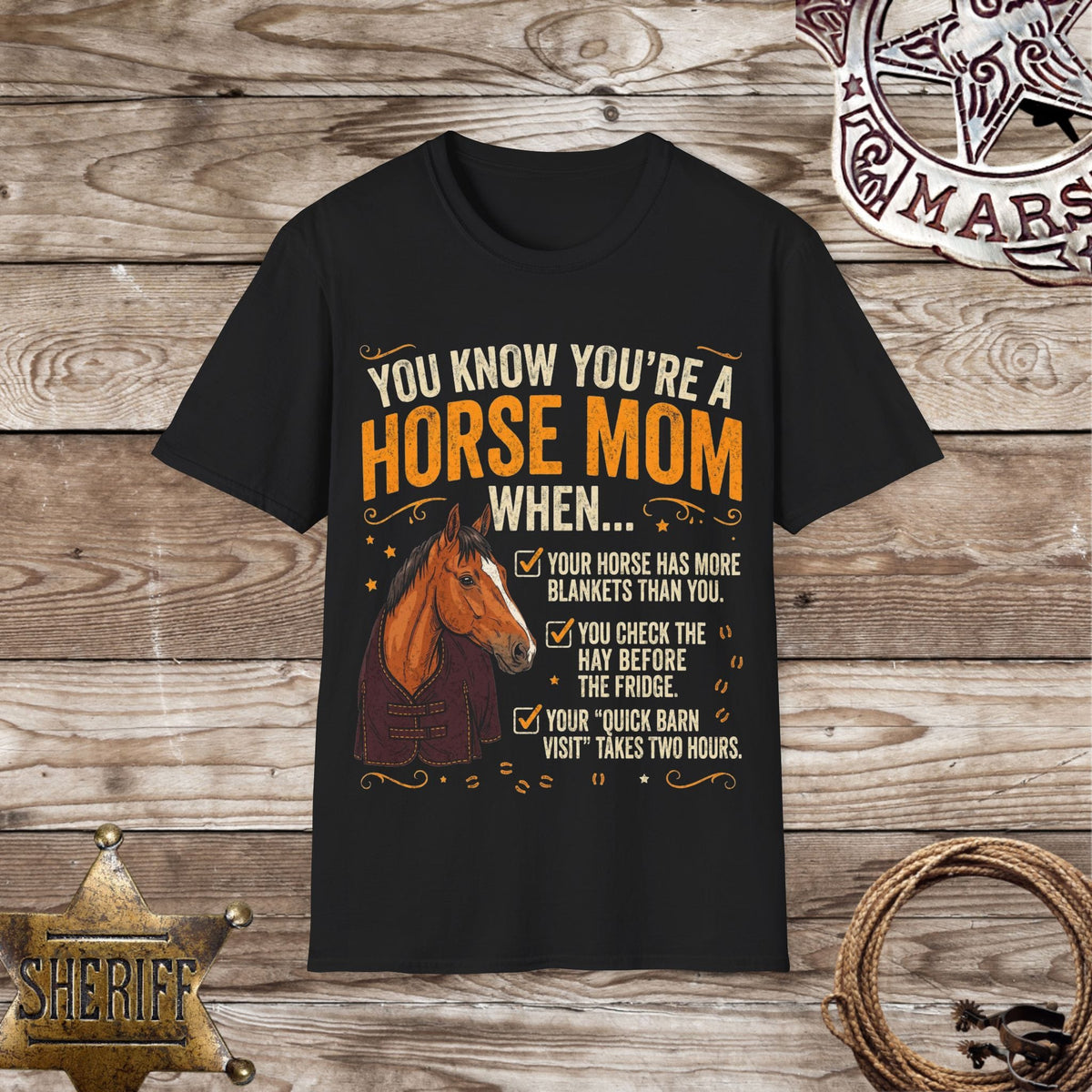 Horse Mom T-Shirt