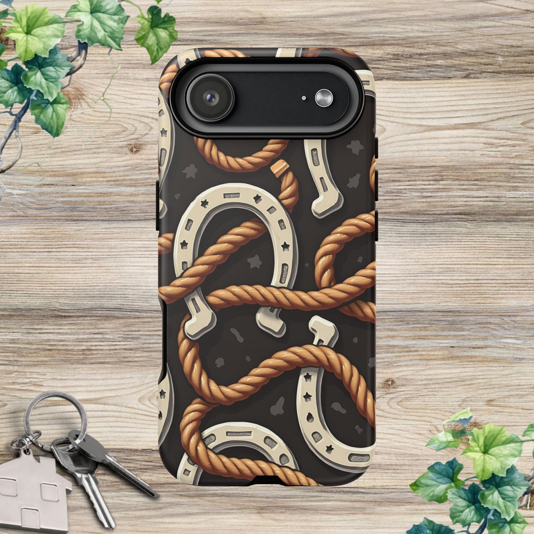 Horseshoes and Ropes-Phone Case