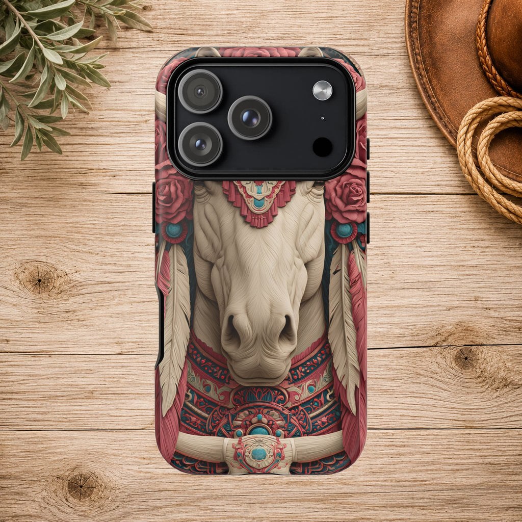 Boho Bull Phone Case