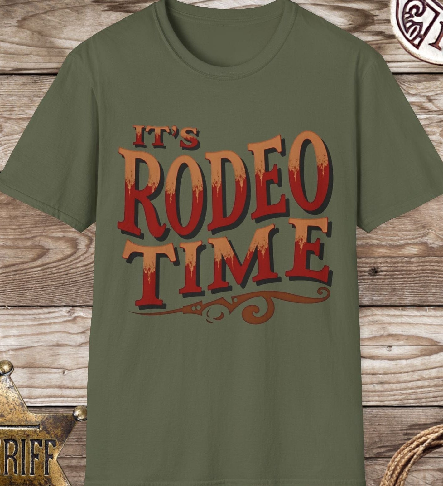 It's Rodeo Time-T-Shirt