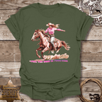 Cowgirl Wind in Your Hair-T-Shirt