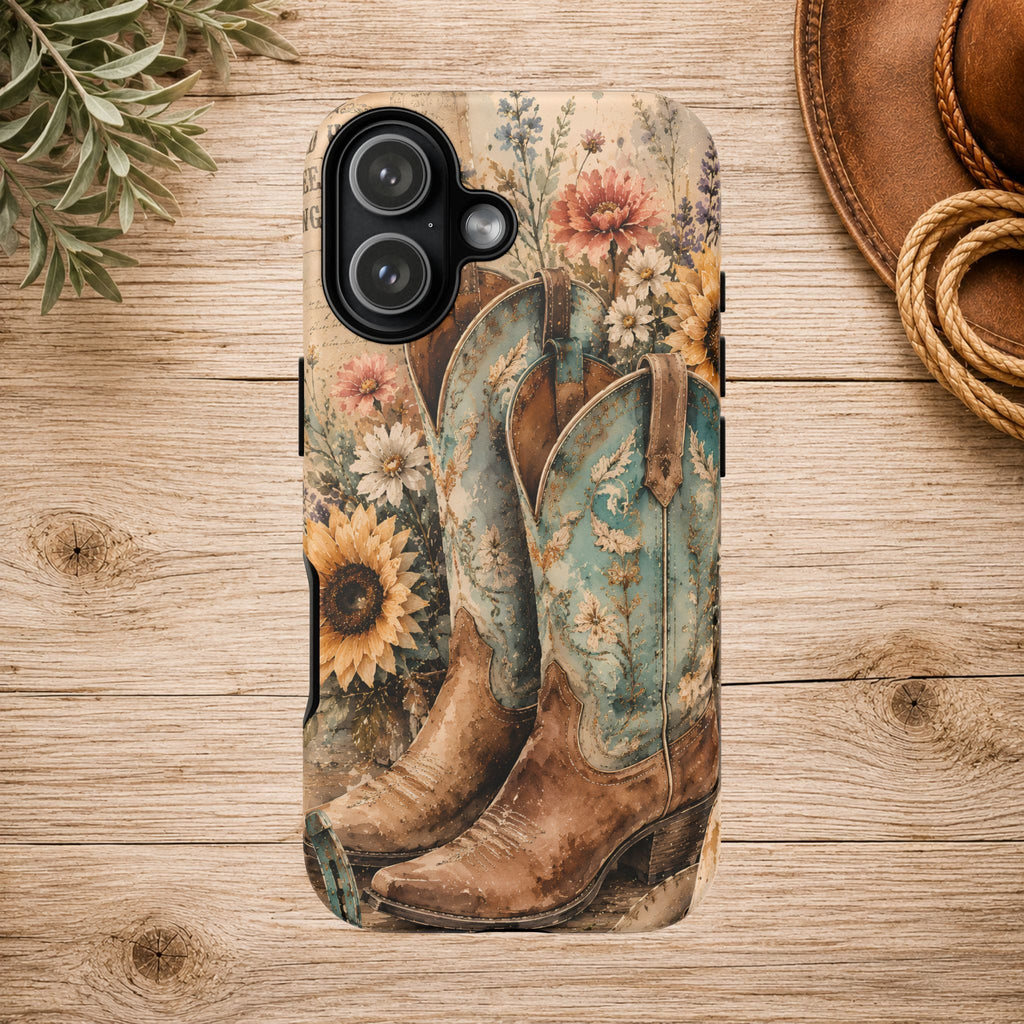 Rustique Sunflower Western iPhone Cover