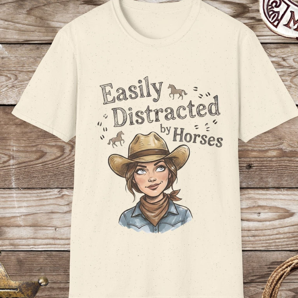 Easily Distracted by Horses T-Shirt