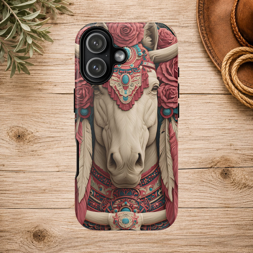 Boho Bull Phone Case