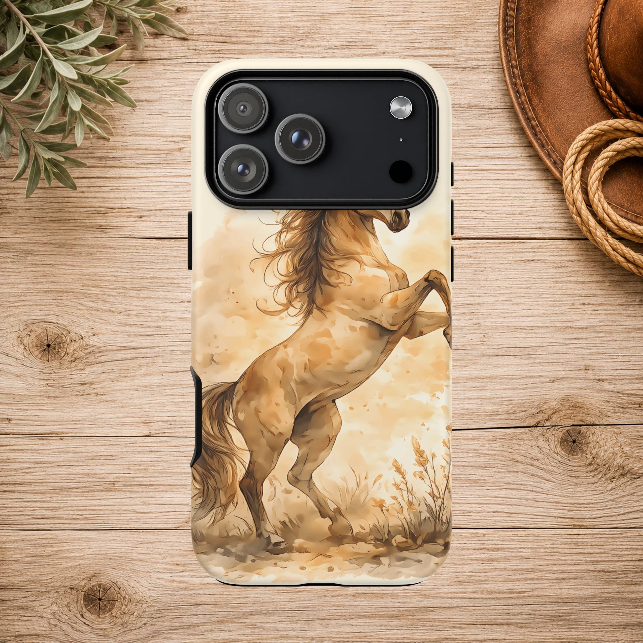 Horse Rearing Tough Phone Case