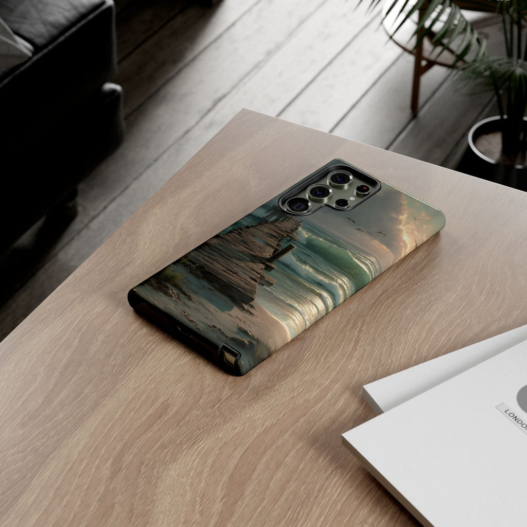 Wooden  Seaside Pier Phone Case