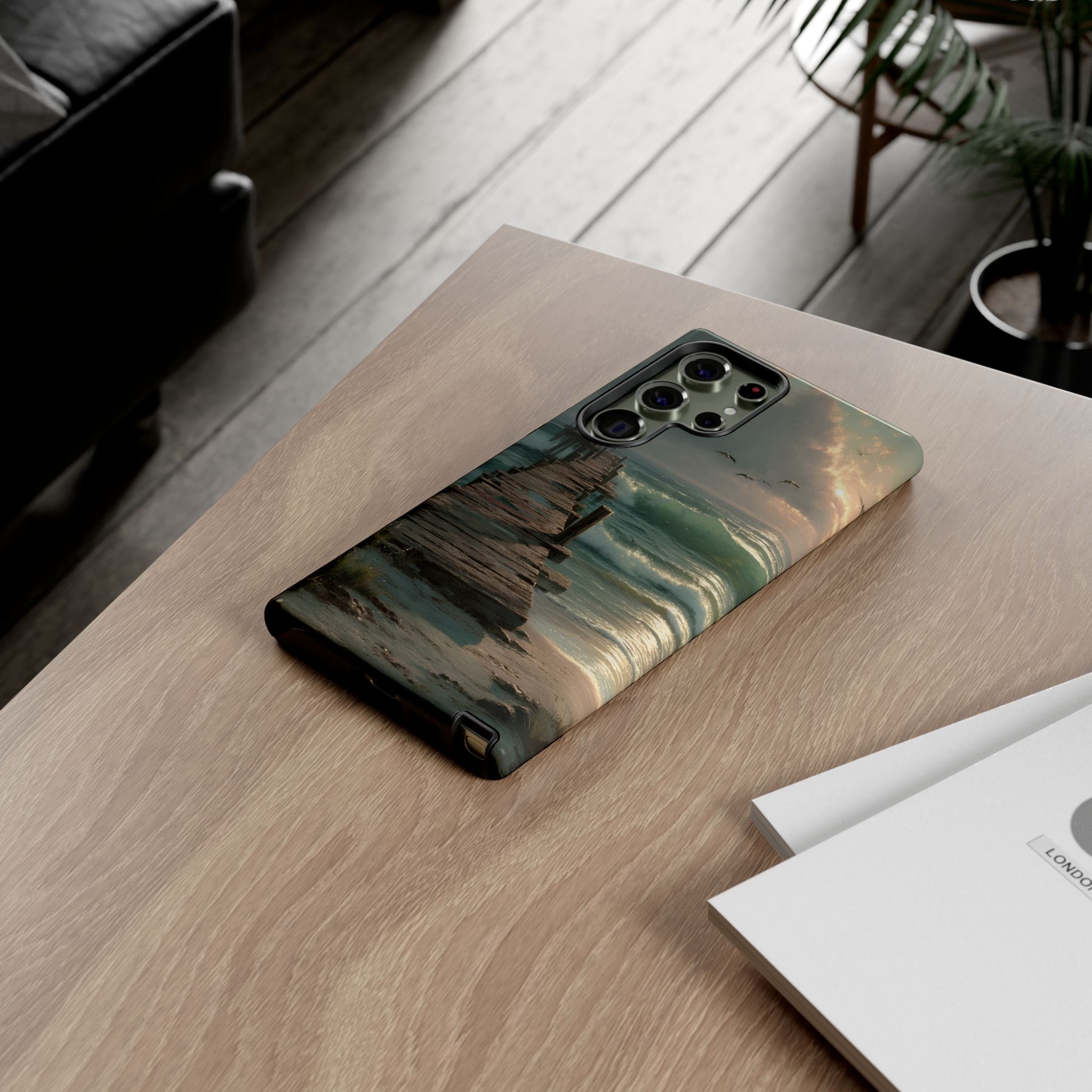 Wooden  Seaside Pier Phone Case