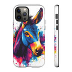 Color Splash Donkey Phone Case