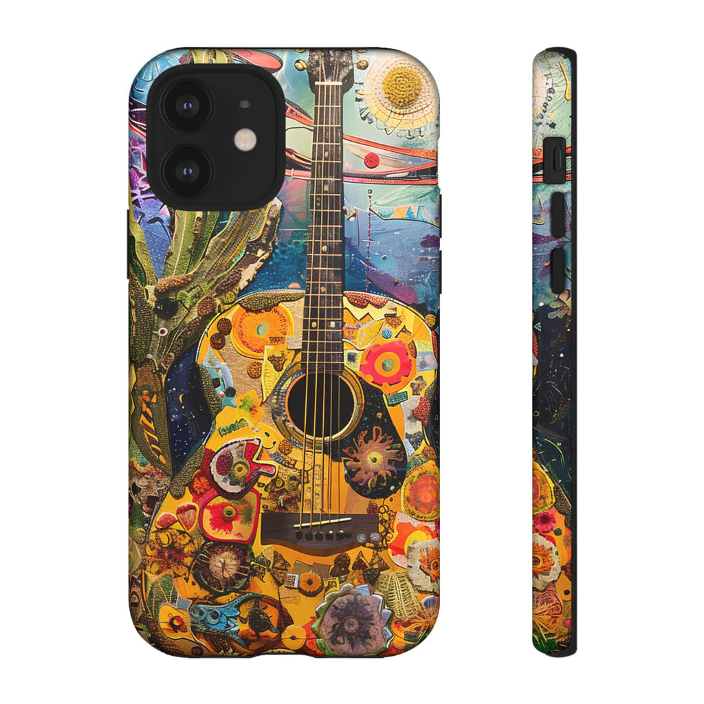 Floral Guitar- Phone Case