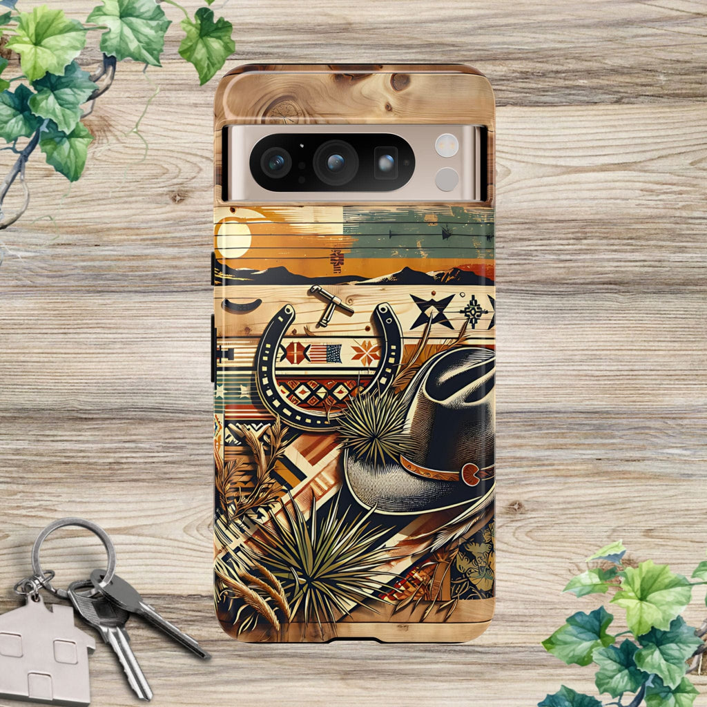 Hat and Horseshoes -Phone Case