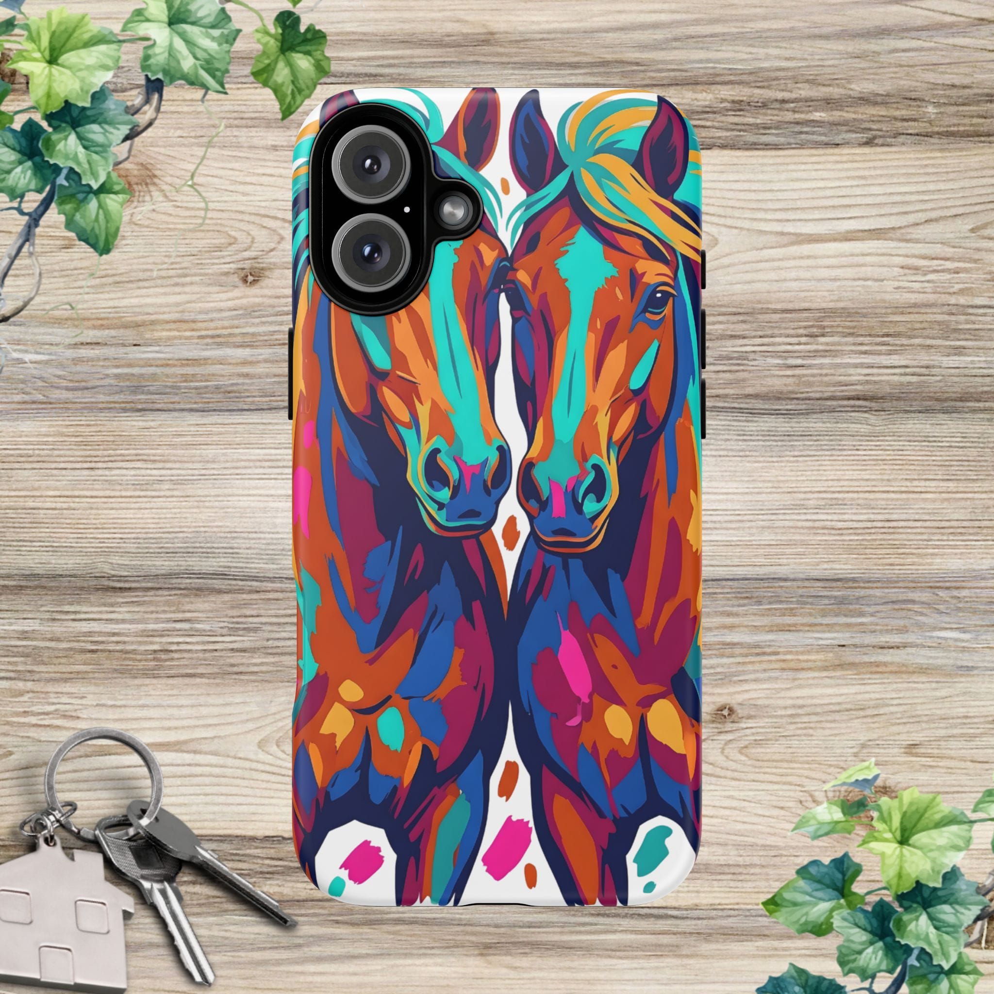 Vibrant Pop Art Equine Phone Case