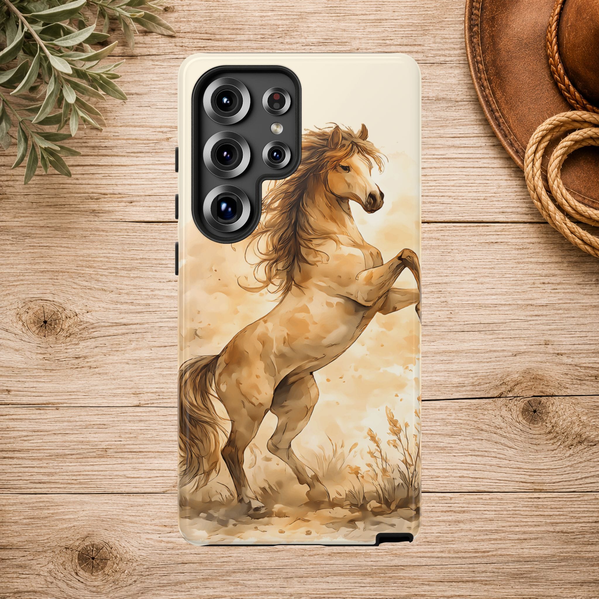Horse Rearing Tough Phone Case