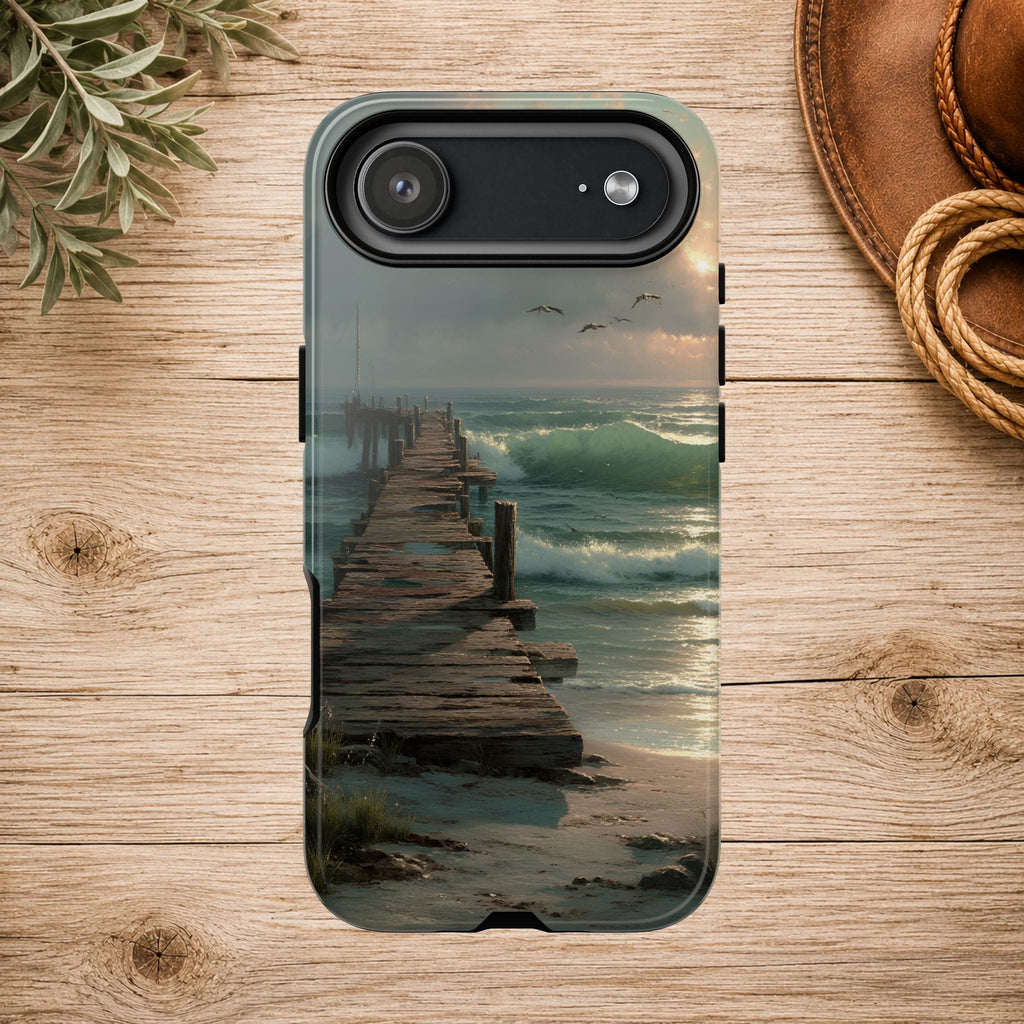 Wooden  Seaside Pier Phone Case