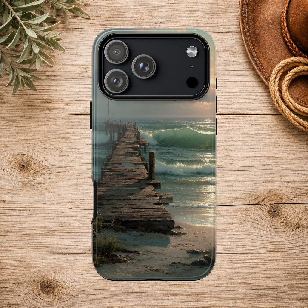 Wooden  Seaside Pier Phone Case