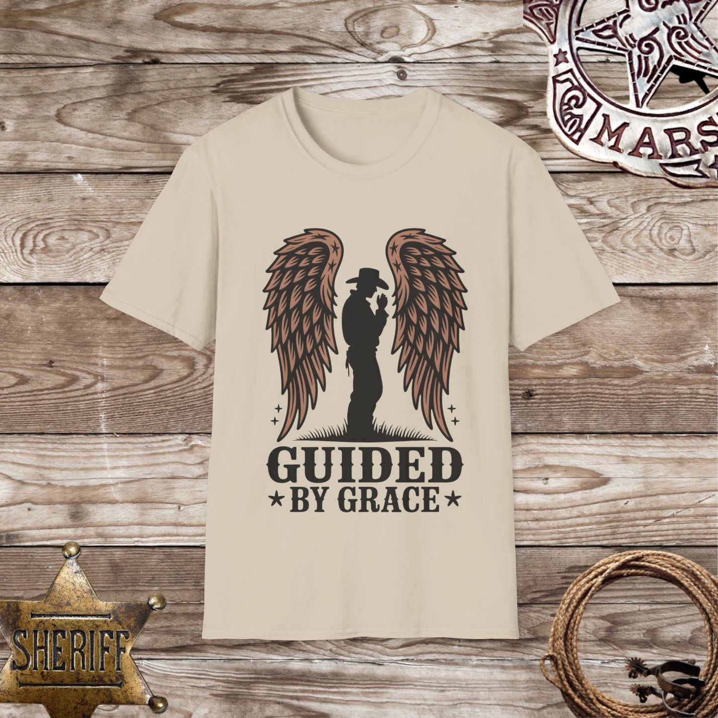 Guided by Grace Angel Wings T-Shirt