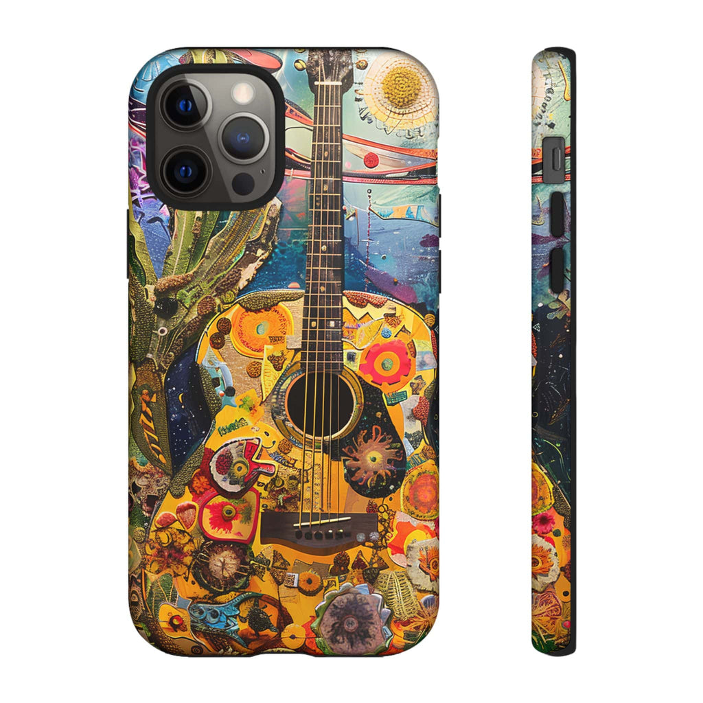 Floral Guitar- Phone Case