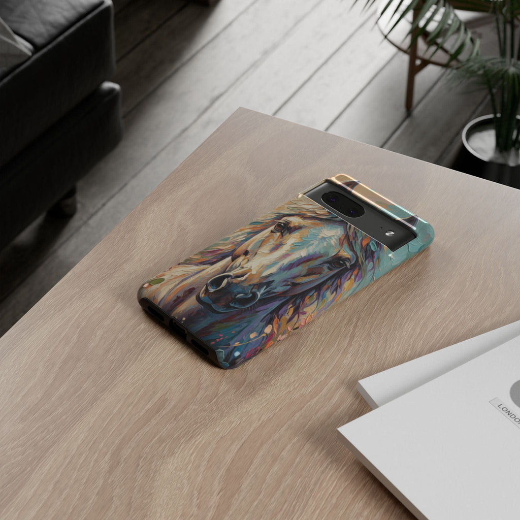 Blooming Spirit Horse Phone Case