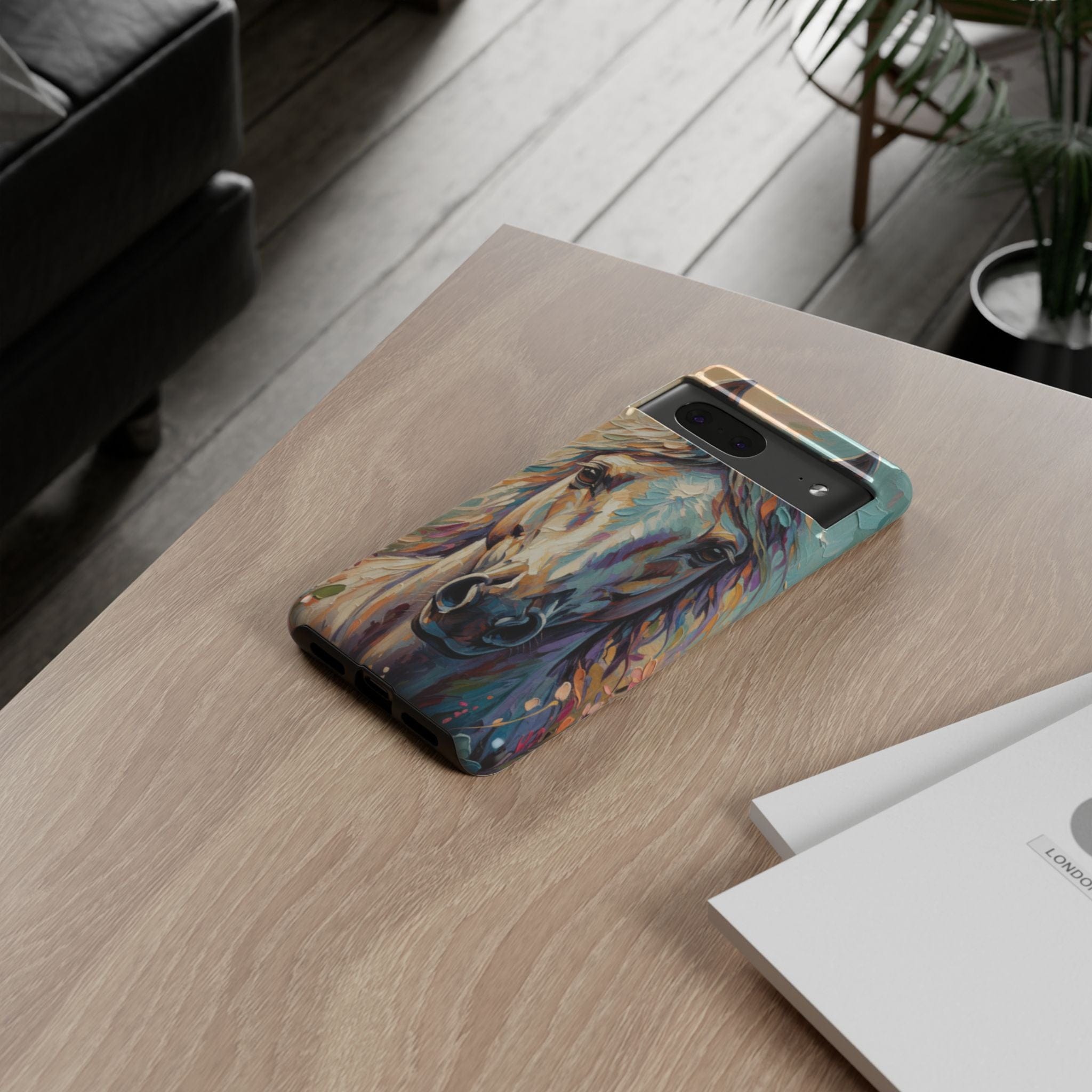 Blooming Spirit Horse Phone Case