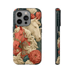 Floral Western Horses Phone Case